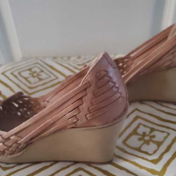 Dani Black Hurrache Wedges - Picture 6 of 7